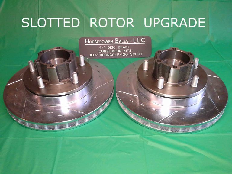 197678 Jeep CJ5, CJ7 front DrumtoDISC BRAKE CONVERSION KIT dana 30