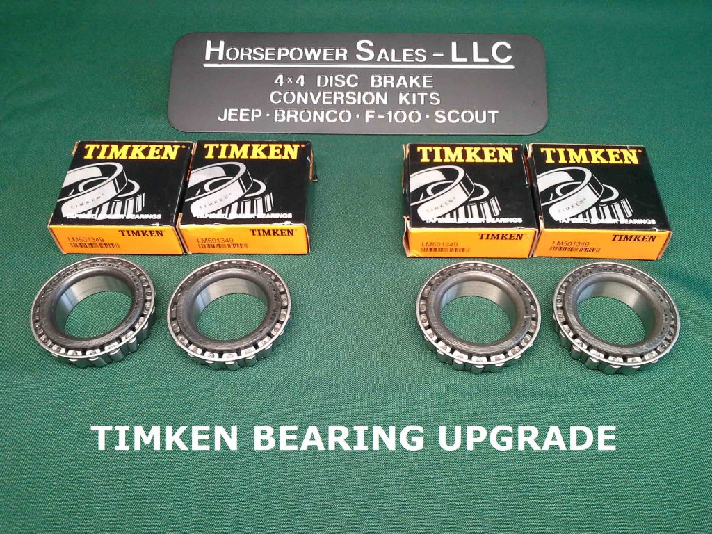 197678 Jeep CJ5, CJ7 front DrumtoDISC BRAKE CONVERSION KIT dana 30