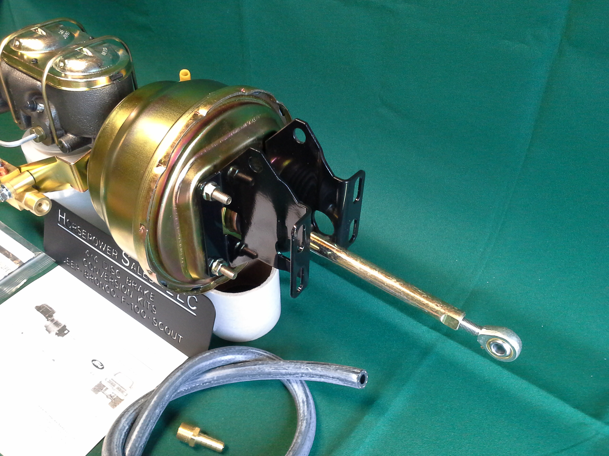 19571972 Ford Truck POWER BRAKE BOOSTER CONVERSION KIT F100, 1/2 Ton